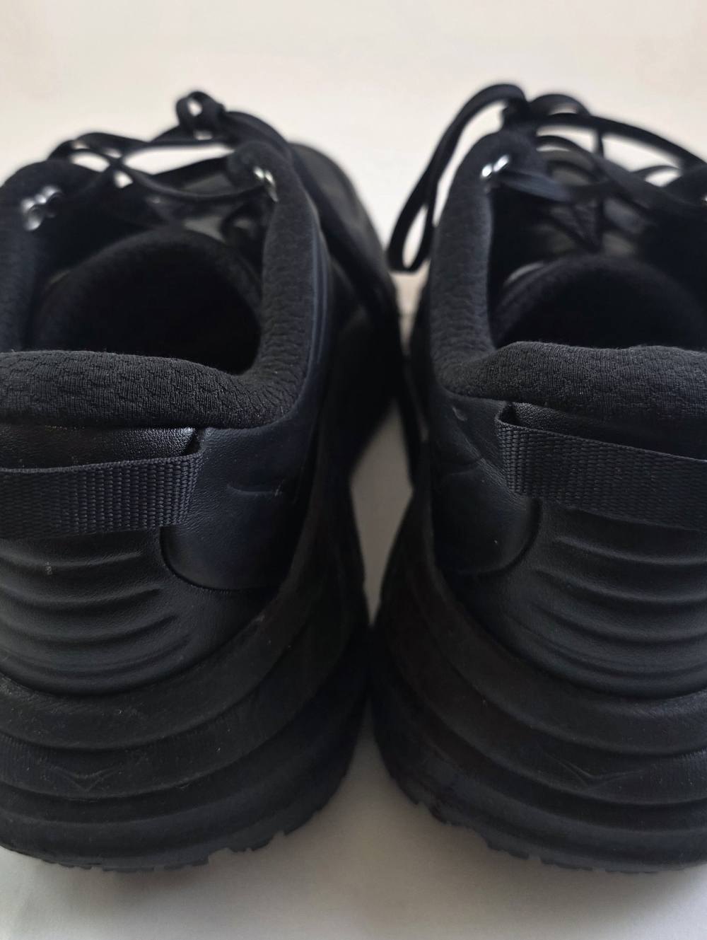 Hoka One One Men's Black Low-Top Lace Sneakers - Picture 5 of 12